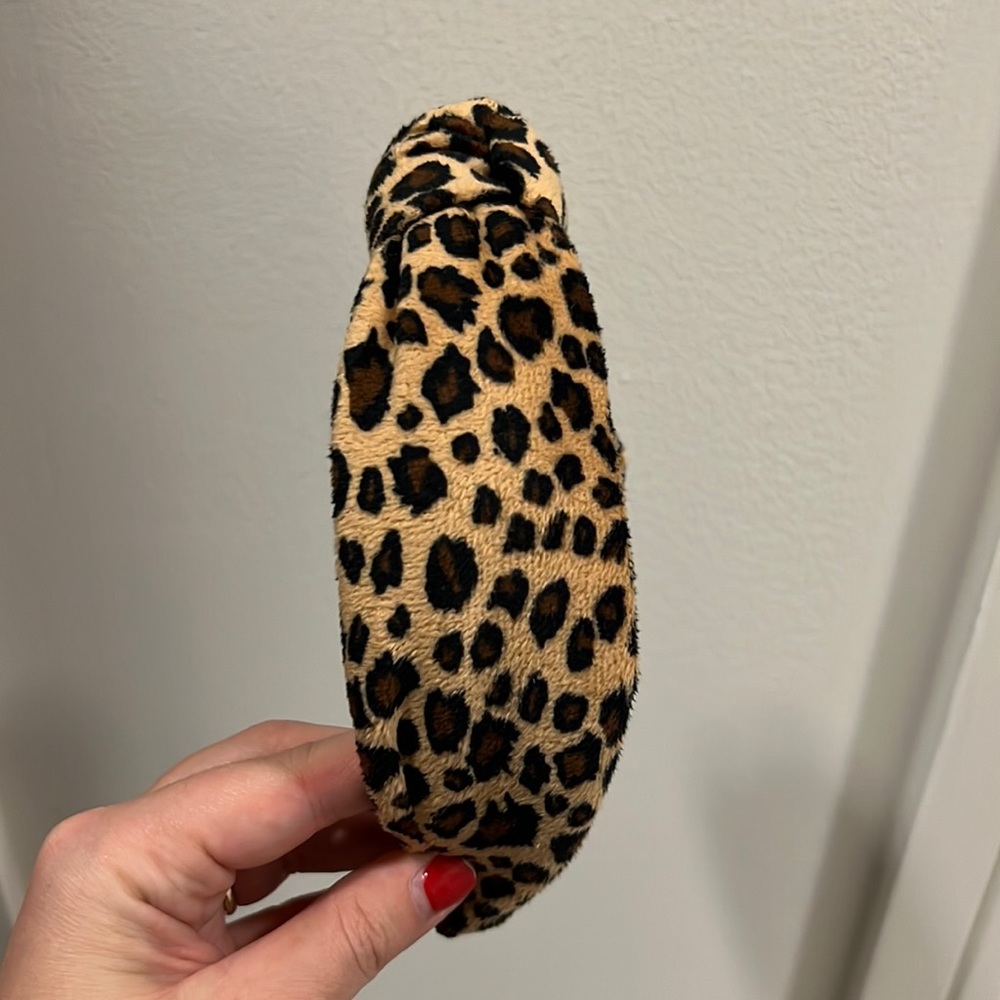 Leopard lele sadoughi headband